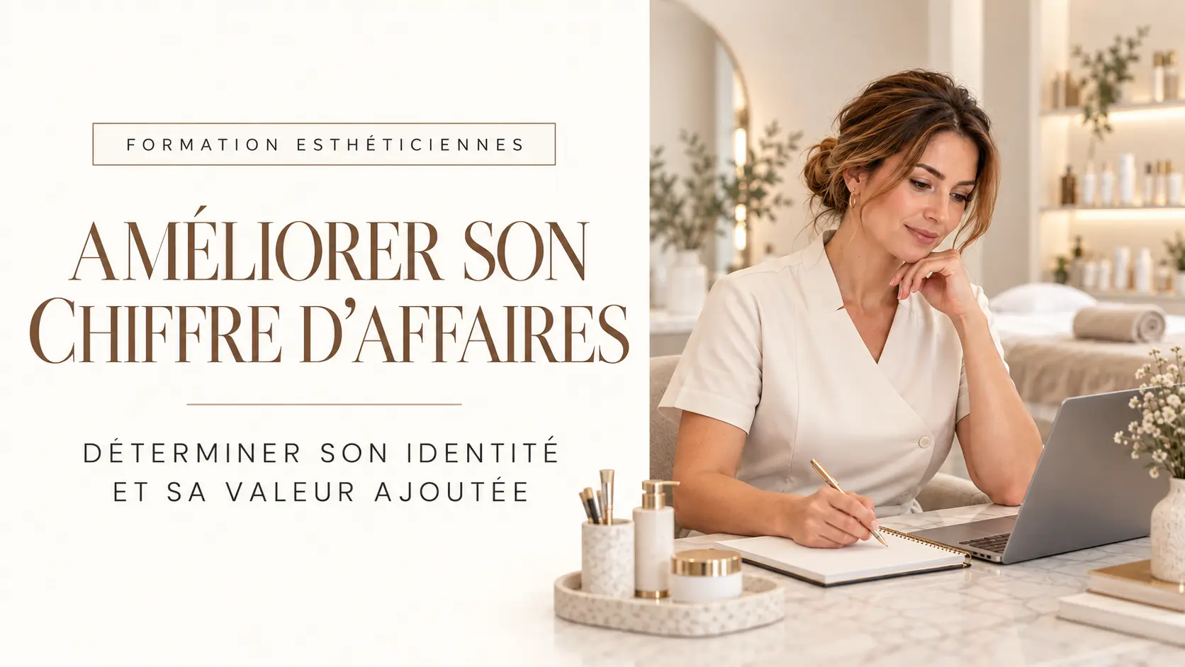 Visuel : Améliorer son chiffre d'affaires - déterminer son identité et sa valeur ajoutée