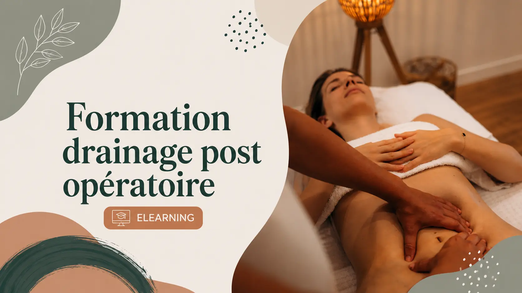 Visuel : Formation drainage post opératoire en e-coaching